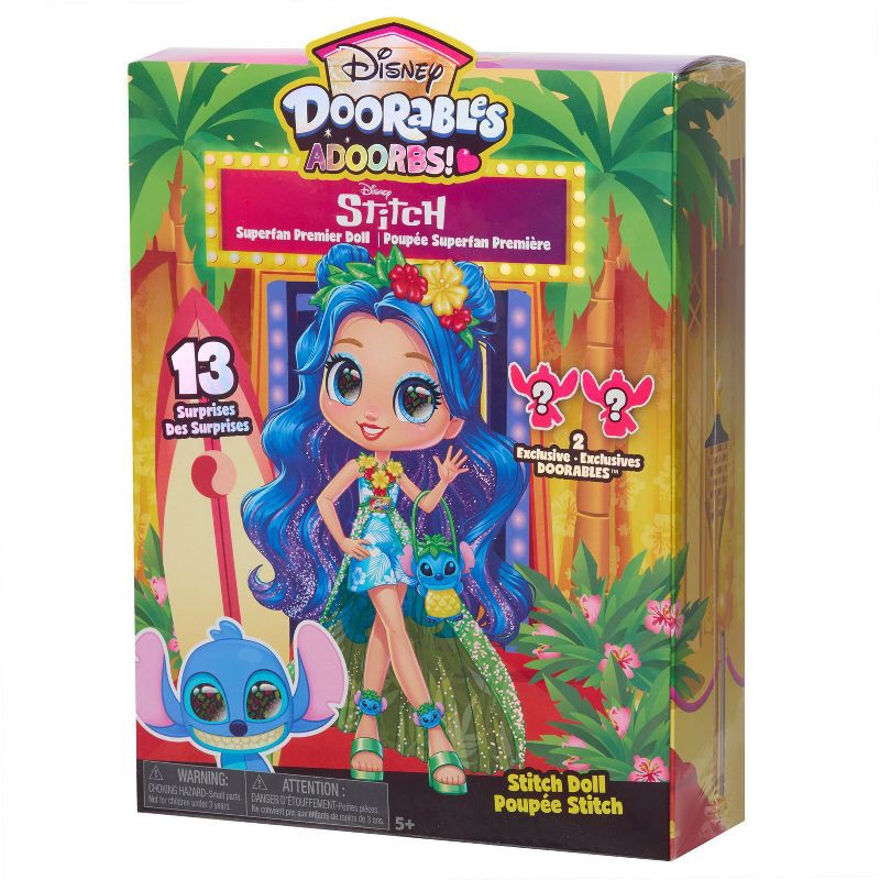 slide 7 of 13, Lilo & Stitch Disney Adorbs Stitch Doll: Plastic Animal Figure, 12 Pieces, 12 ct
