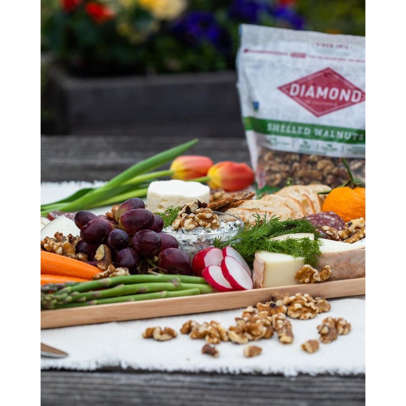 slide 2 of 6, Diamond Shelled Walnuts - 32oz, 32 oz