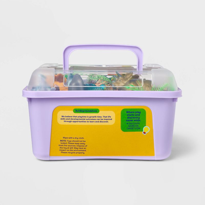 slide 4 of 4, Dinosaur Animal Figure - 30pc - Gigglescape™: PVC Material, Includes Animal Figures Set, 30 ct