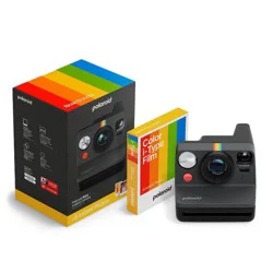 Polaroid Now Everything Bundle Gen 3 Film Camera - Black: Automatic Focus & Flash