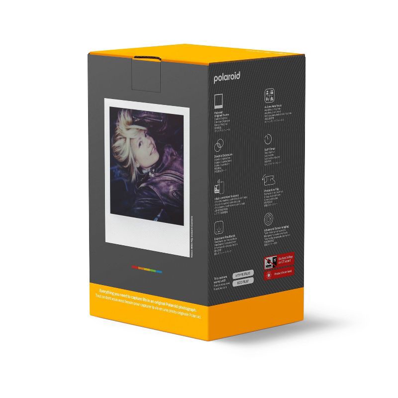 slide 11 of 11, Polaroid Flip Bundle Film Camera - Black: Automatic Focus, Self-Timer, Instant Format, 1 ct