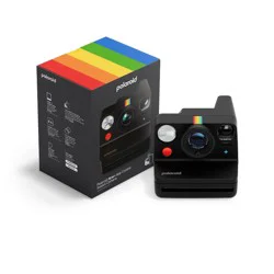 Polaroid Now+ Gen 3 Film Camera - Black: i-Type, Automatic Focus & Flash