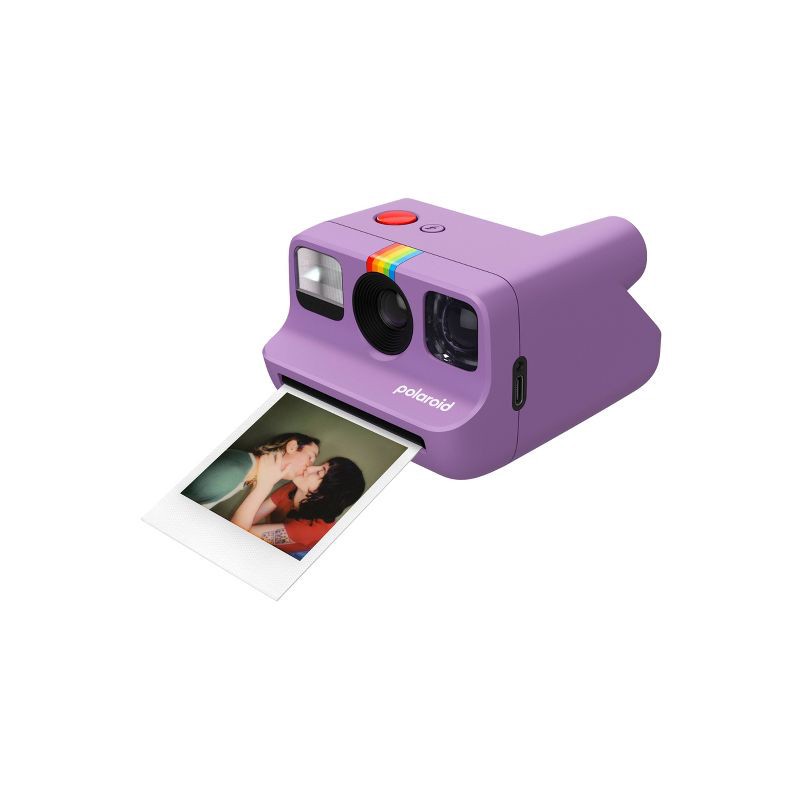 slide 2 of 13, Polaroid Go Everything Bundle Film Camera - Purple: Automatic Focus Instant Format, 1 ct