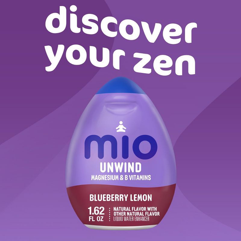 slide 4 of 9, MiO Unwind Blueberry Lemonade Drink MIx - 1.62 fl oz, 1.62 fl oz