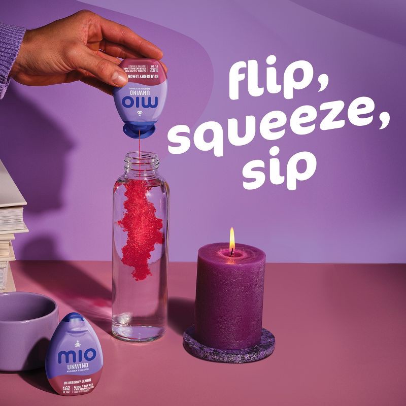 slide 8 of 9, MiO Unwind Blueberry Lemonade Drink MIx - 1.62 fl oz, 1.62 fl oz