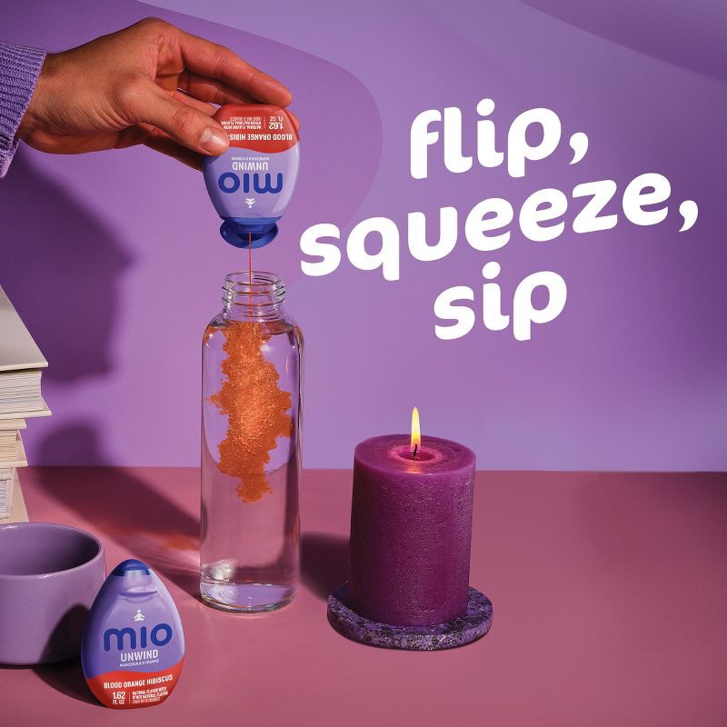 slide 8 of 9, MiO Unwind Blood Orange Hibiscus Drink Mix - 1.62 fl oz, 1.62 fl oz