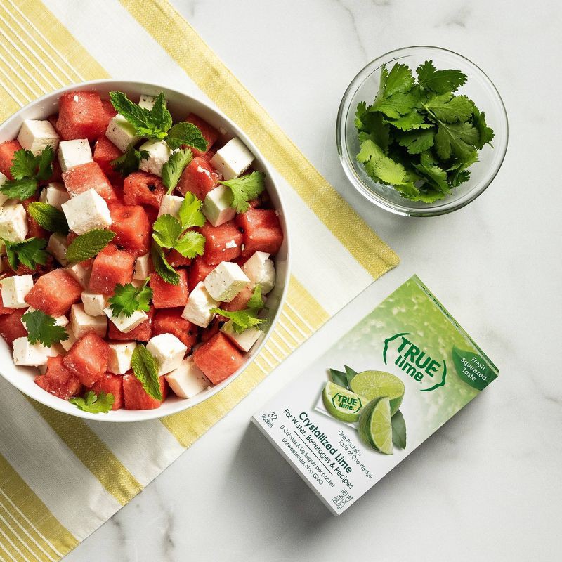 slide 4 of 7, True Lime crystalized lime Flavored Water - 32pk/0.9oz Cans, 32 ct, 0.9 oz