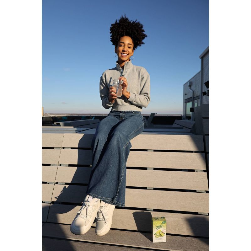 slide 7 of 7, True Lime crystalized lime Flavored Water - 32pk/0.9oz Cans, 32 ct, 0.9 oz