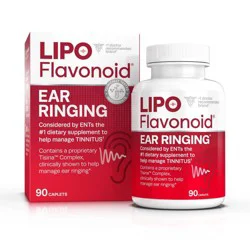 Lipo-Flavonoid Plus Inner Ear Health Supplement Caplets - 90ct