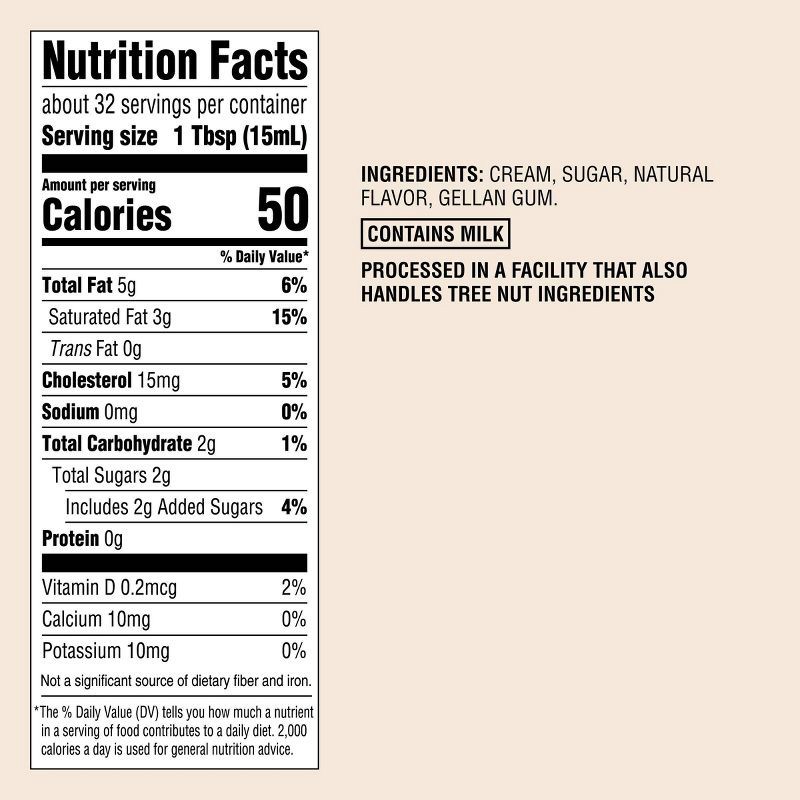 slide 5 of 5, Brown Butter Pumpkin Flavored Heavy Whipping Cream - 16 fl oz - Good & Gather™, 16 fl oz