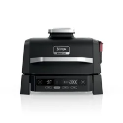 Ninja Woodfire Outdoor Grill & Smoker, 4-in-1 Functionality, Authentic Woodfire Flavors, Electric Heat, OG301