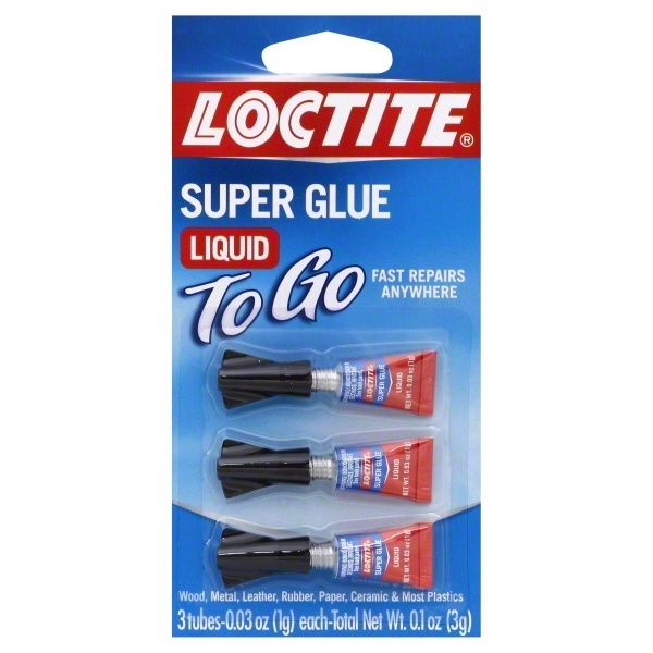 slide 1 of 1, Loctite Super Glue Mini Liquid To Go, 0.03 oz