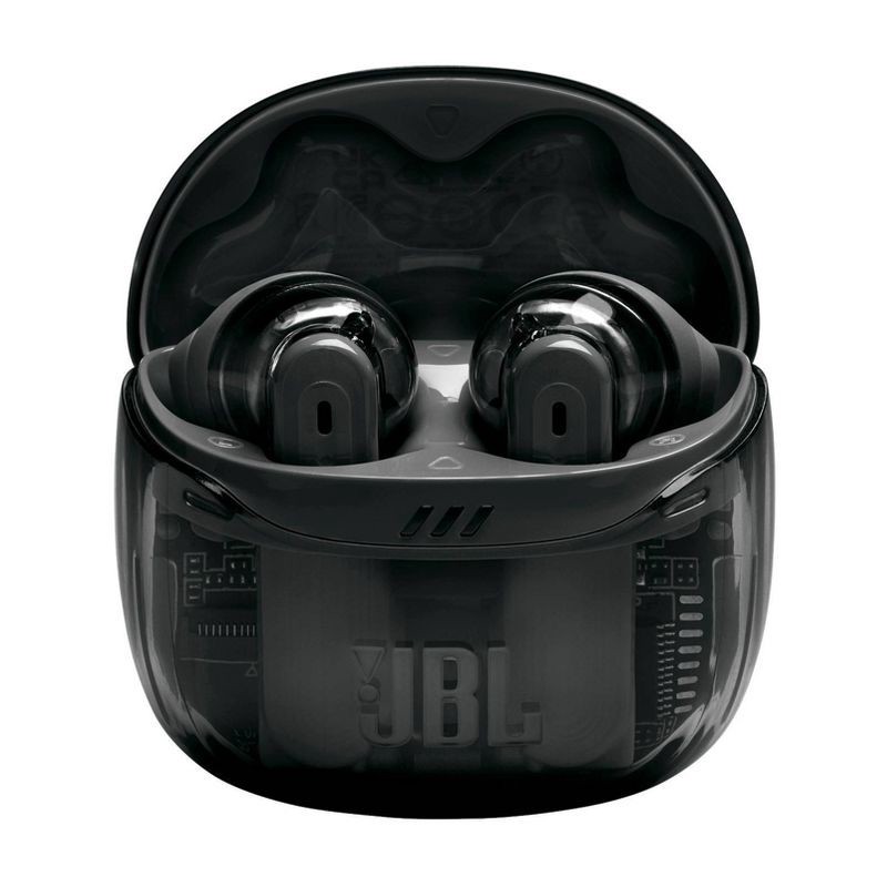 slide 3 of 8, JBL Tune Flex 2 Edition True Wireless Noise Cancelling Earbuds - Ghost Black, 1 ct