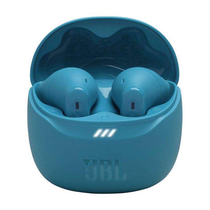 slide 3 of 9, JBL Tune Flex 2 True Wireless Noise Cancelling Earbuds - Turquoise, 1 ct