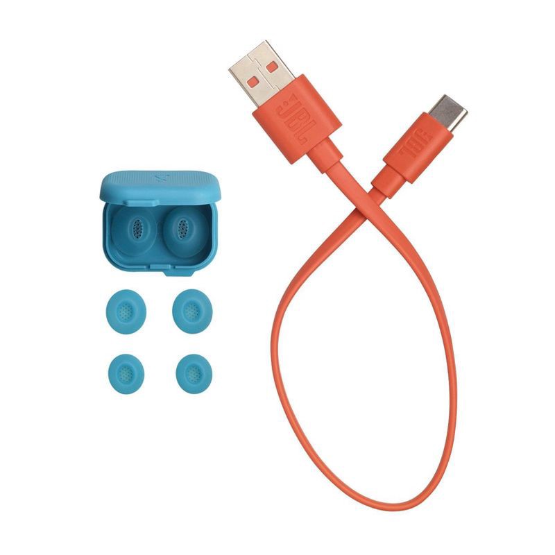 slide 9 of 9, JBL Tune Flex 2 True Wireless Noise Cancelling Earbuds - Turquoise, 1 ct