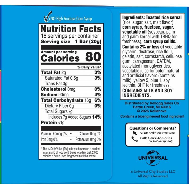 slide 2 of 9, Rice Krispies Treats Crispy Marshmallow Squares Wicked Pink Goes Good With Green Sprinkles Snack Bars - 11.2oz/16ct, 11.2 oz, 16 ct
