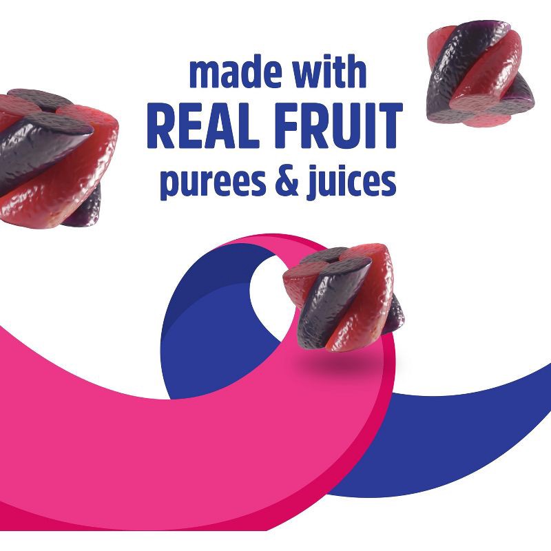 slide 4 of 7, Pure Organic Twisted Fruit Snacks Blueberry Raspberry - 5.6oz/8ct, 8 ct; 5.6 oz