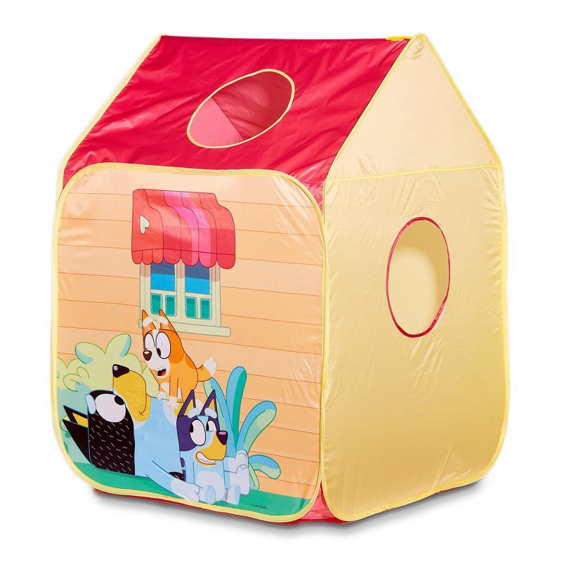 slide 6 of 6, Bluey Pop 'N' Fun Play Tent: BBC Licensed Metal Frame Playhouse for Kids, 1 ct