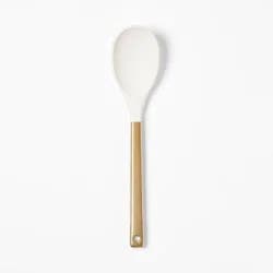 Silicone/Stainless Steel Spoon Champagne - Figmint™