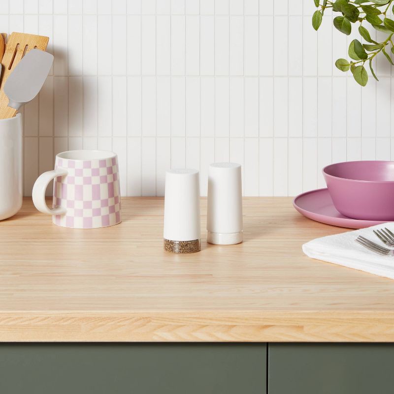 slide 2 of 3, 2pc Salt and Pepper Shaker Set White - Room Essentials™, 2 ct