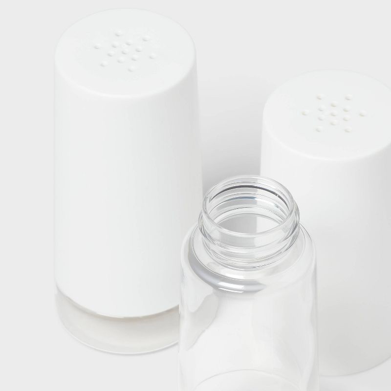 slide 3 of 3, 2pc Salt and Pepper Shaker Set White - Room Essentials™, 2 ct