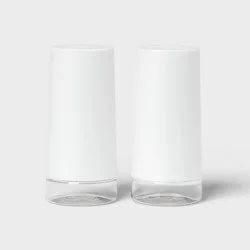 2pc Salt and Pepper Shaker Set White - Room Essentials™