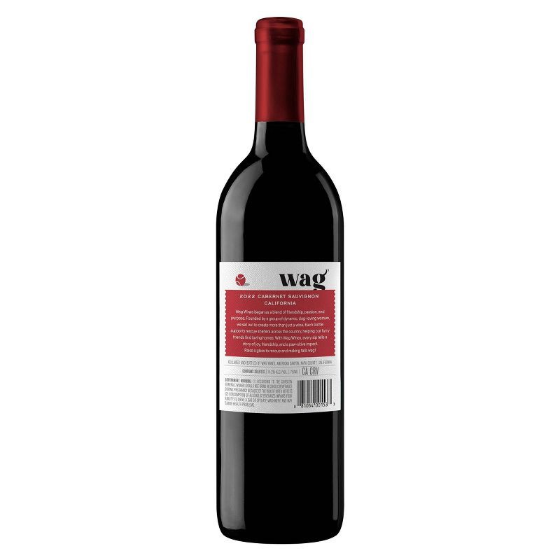 slide 4 of 7, Wag Cabernet Sauvignon Wine - 750ml Bottle, 750 ml