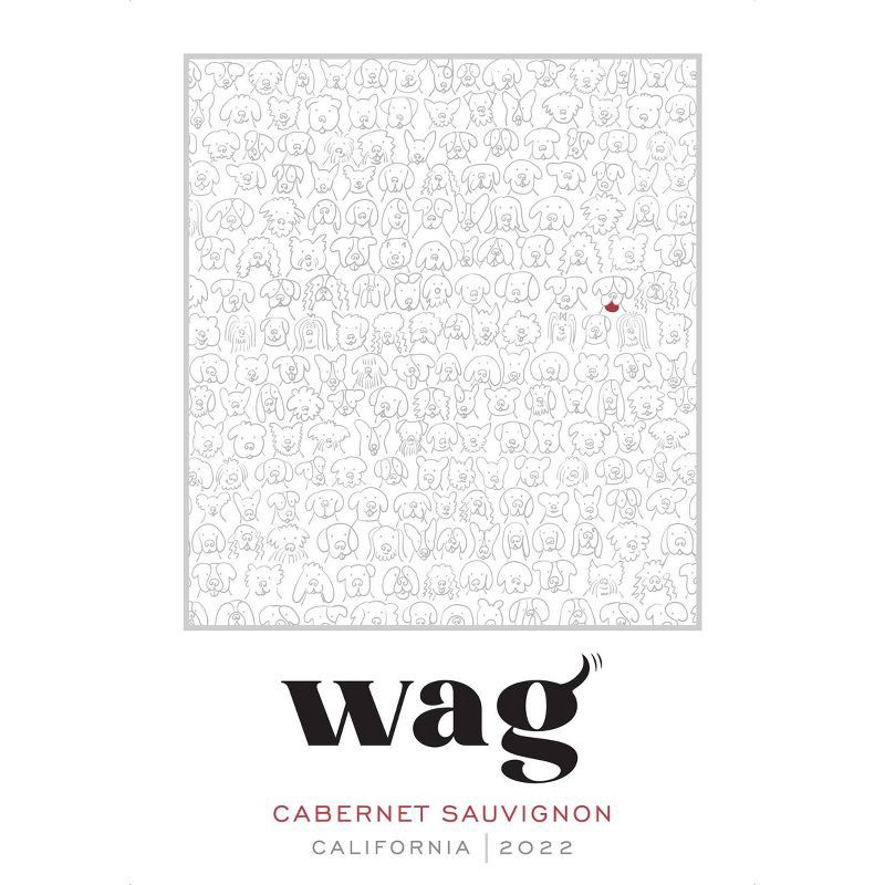 slide 6 of 7, Wag Cabernet Sauvignon Wine - 750ml Bottle, 750 ml