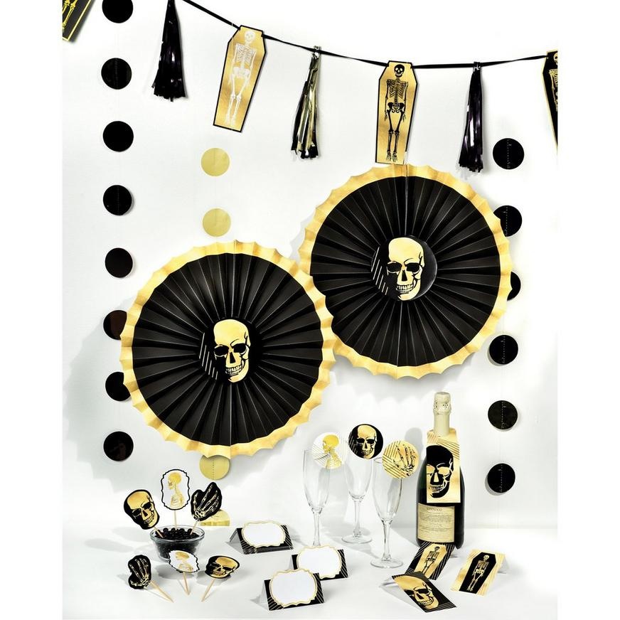 slide 1 of 1, Party City Glam Boneyard Halloween Bar Decorating Kit, 1 ct