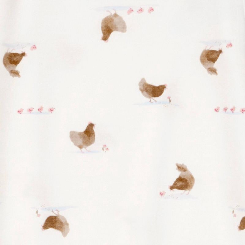 slide 2 of 4, Carter's Just One You® Toddler 2pc Short Sleeve Comfy Soft Snug Fit Pajama Set - Cream 2T, 2 ct