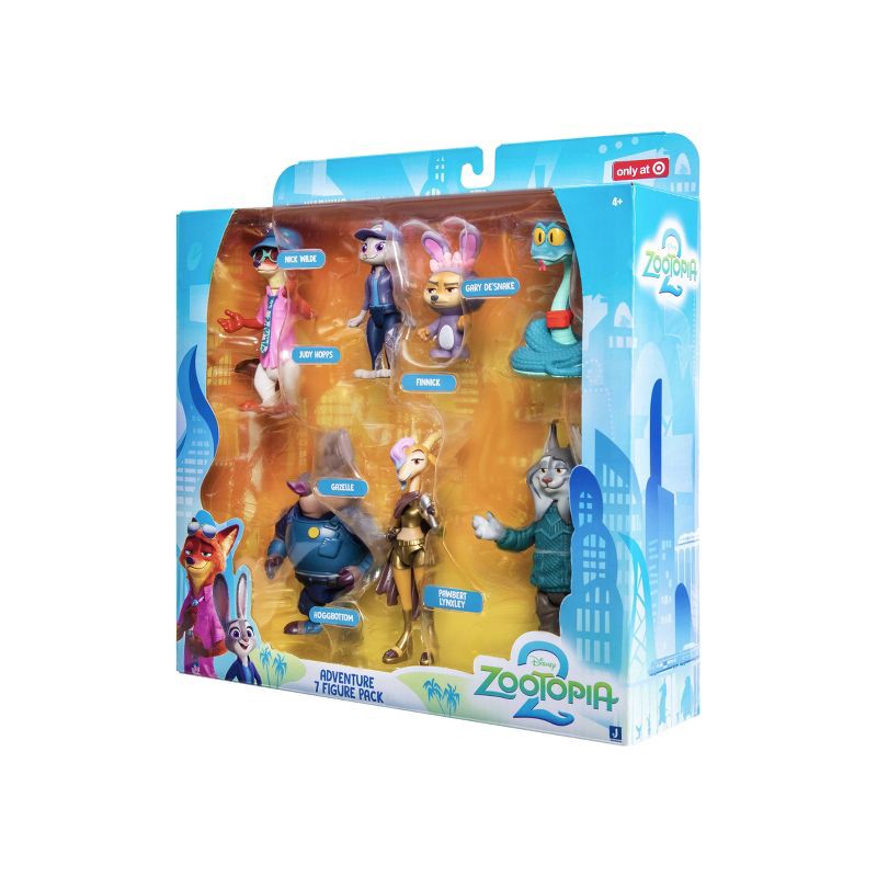 slide 35 of 36, Zootopia 3'' Adventure in a Box Animal Figures - 7pk, 7 ct