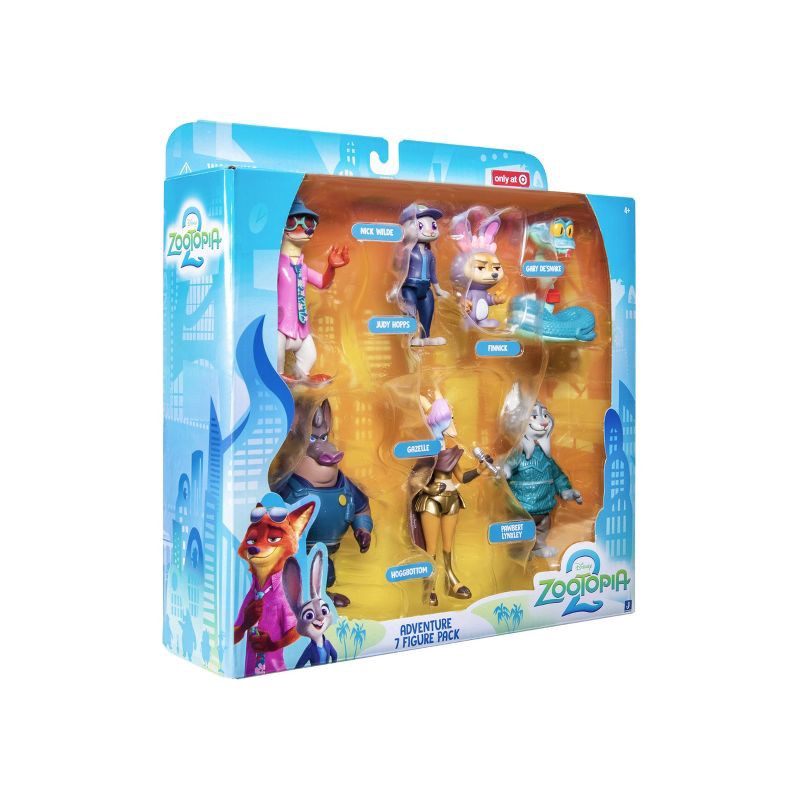 slide 34 of 36, Zootopia 3'' Adventure in a Box Animal Figures - 7pk, 7 ct
