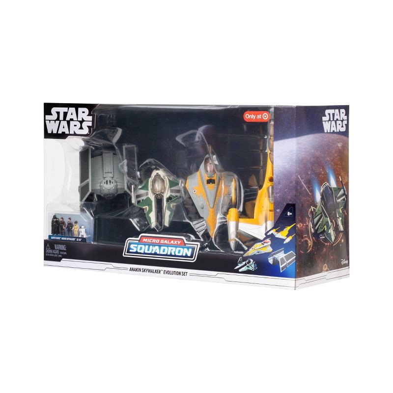 slide 22 of 23, Star Wars Anakin Evolution 5'' Vehicle and 4 Figure, 1 ct