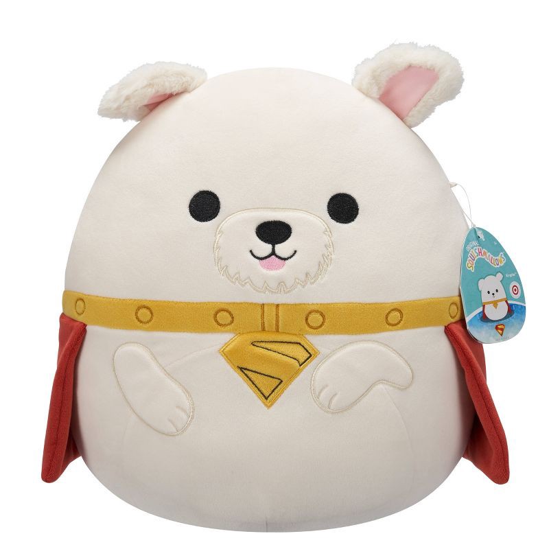 slide 2 of 12, DC Comics Krypto 12" Squishmallow Plush (Target Exclusive): Polyester Stuffed Animal Dog Character, 1 ct