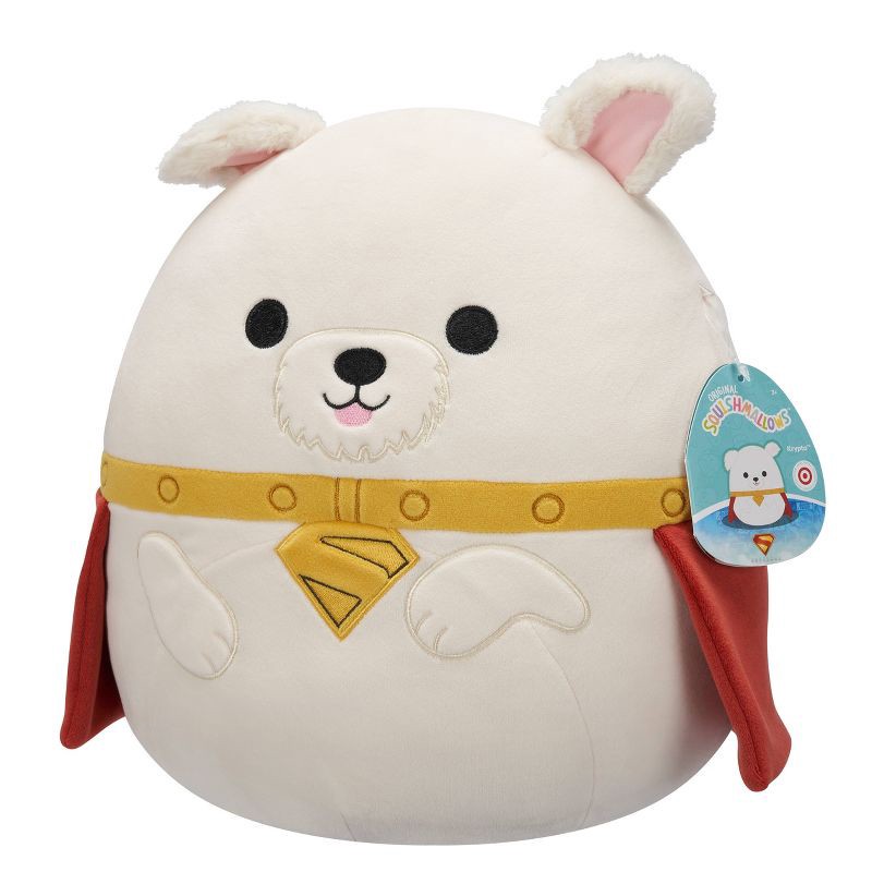 slide 7 of 12, DC Comics Krypto 12" Squishmallow Plush (Target Exclusive): Polyester Stuffed Animal Dog Character, 1 ct