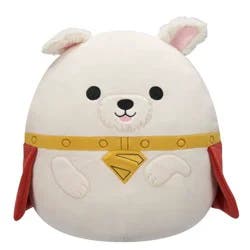 DC Comics Krypto 12" Squishmallow Plush (Target Exclusive): Polyester Stuffed Animal Dog Character