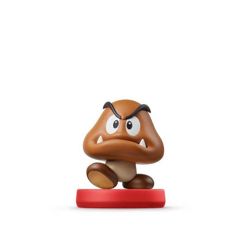 slide 2 of 2, Nintendo Super Mario Bros. amiibo Figure - Goomba, 1 ct