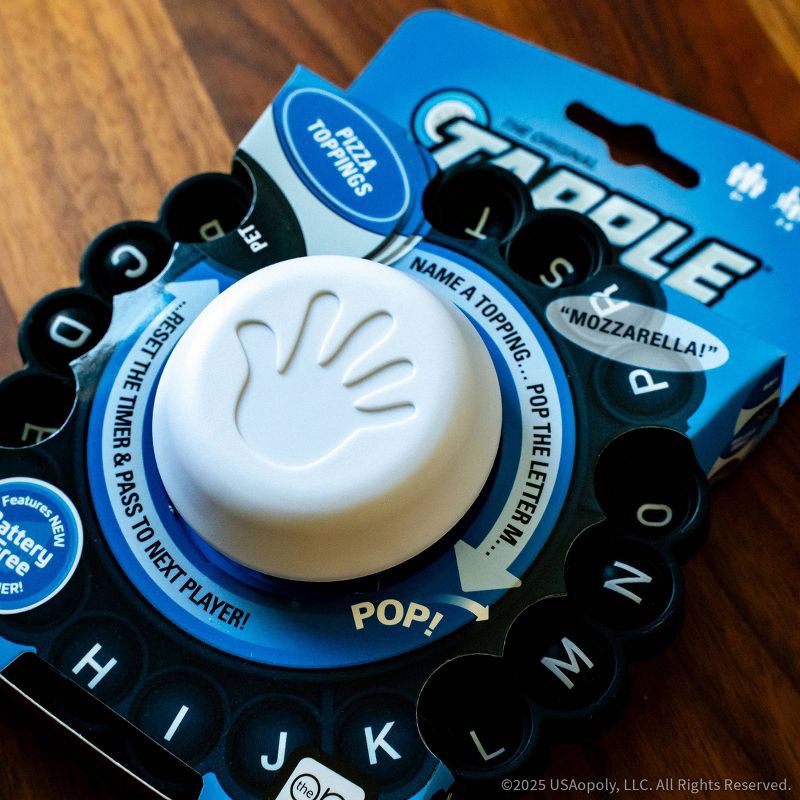 slide 3 of 9, The Op Games Tapple Mini Board Game: Party Game for 2-8 Players, Includes Cards & Board, Enhances Social Skills, 1 ct