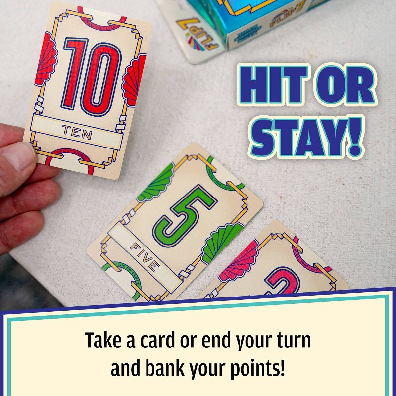 slide 5 of 11, The Op Games FLIP 7 Card Game, 1 ct