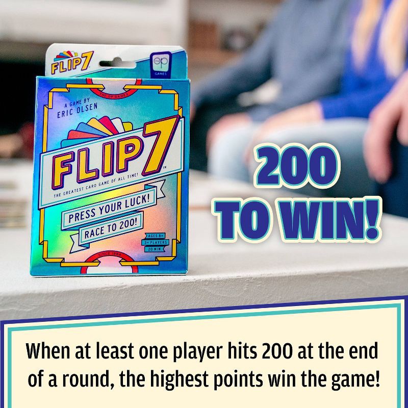 slide 9 of 11, The Op Games FLIP 7 Card Game, 1 ct