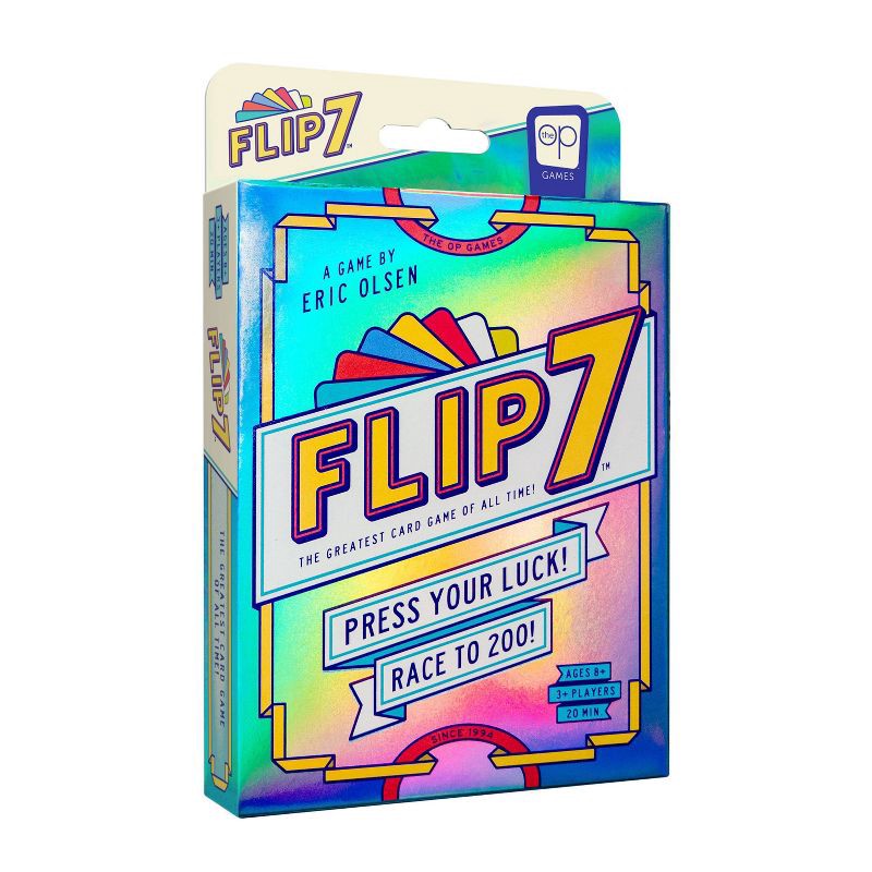 slide 1 of 11, The Op Games FLIP 7 Card Game, 1 ct
