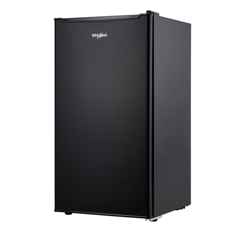 slide 1 of 4, Whirlpool 3.3 cu ft Dorm Refrigerator with Freezer Black, 1 ct