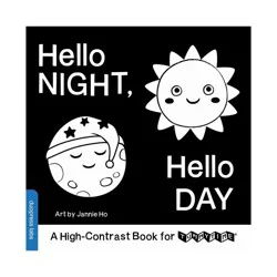 Sourcebooks Hello Night, Hello Day - (High-Contrast Books) by Duopress Labs (Board Book)