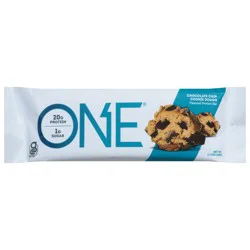 One Chocolate Chip Cookie Dough Bar