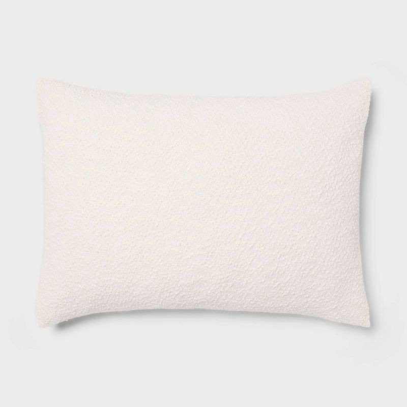 slide 4 of 5, King Boucle Comforter Set Ivory - Threshold™, 1 ct