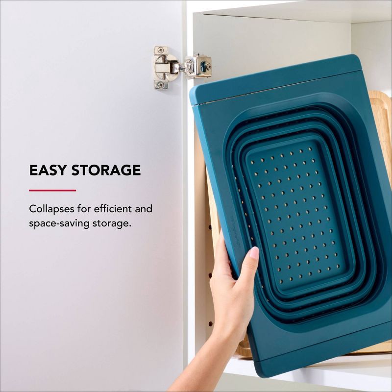 slide 4 of 7, KitchenAid Collapsible Colander, 1 ct