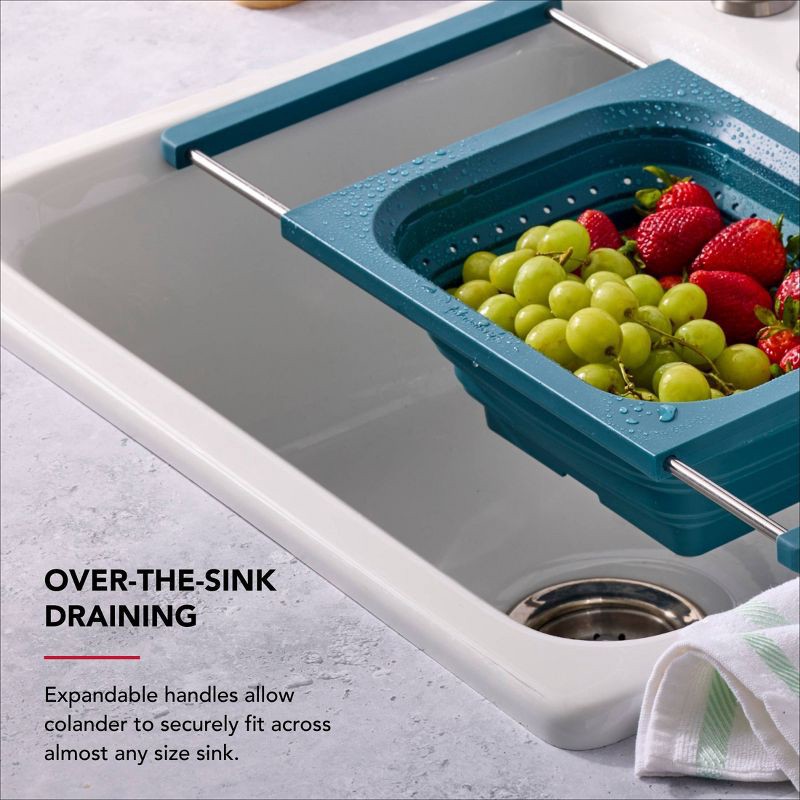 slide 5 of 7, KitchenAid Collapsible Colander, 1 ct