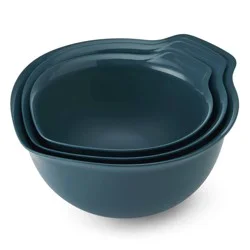 KitchenAid Set of 3 Mixing Bowls Agave