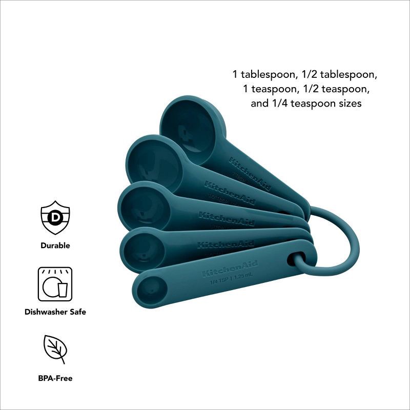 slide 2 of 6, KitchenAid Measuring Spoon Agave, 1 ct