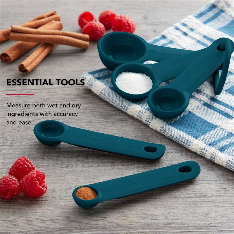 slide 3 of 6, KitchenAid Measuring Spoon Agave, 1 ct